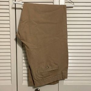 Men’s flat front chinos